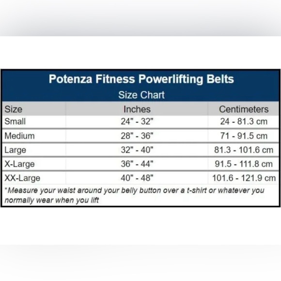 Potenza Weight Lifting Belt Brown Leather For Gym Lifting Small Waist 24-32” - Picture 9 of 15